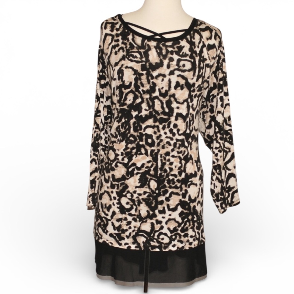 3X Westbound‎ Women's Blouse Top 2253 Top long Top Dress